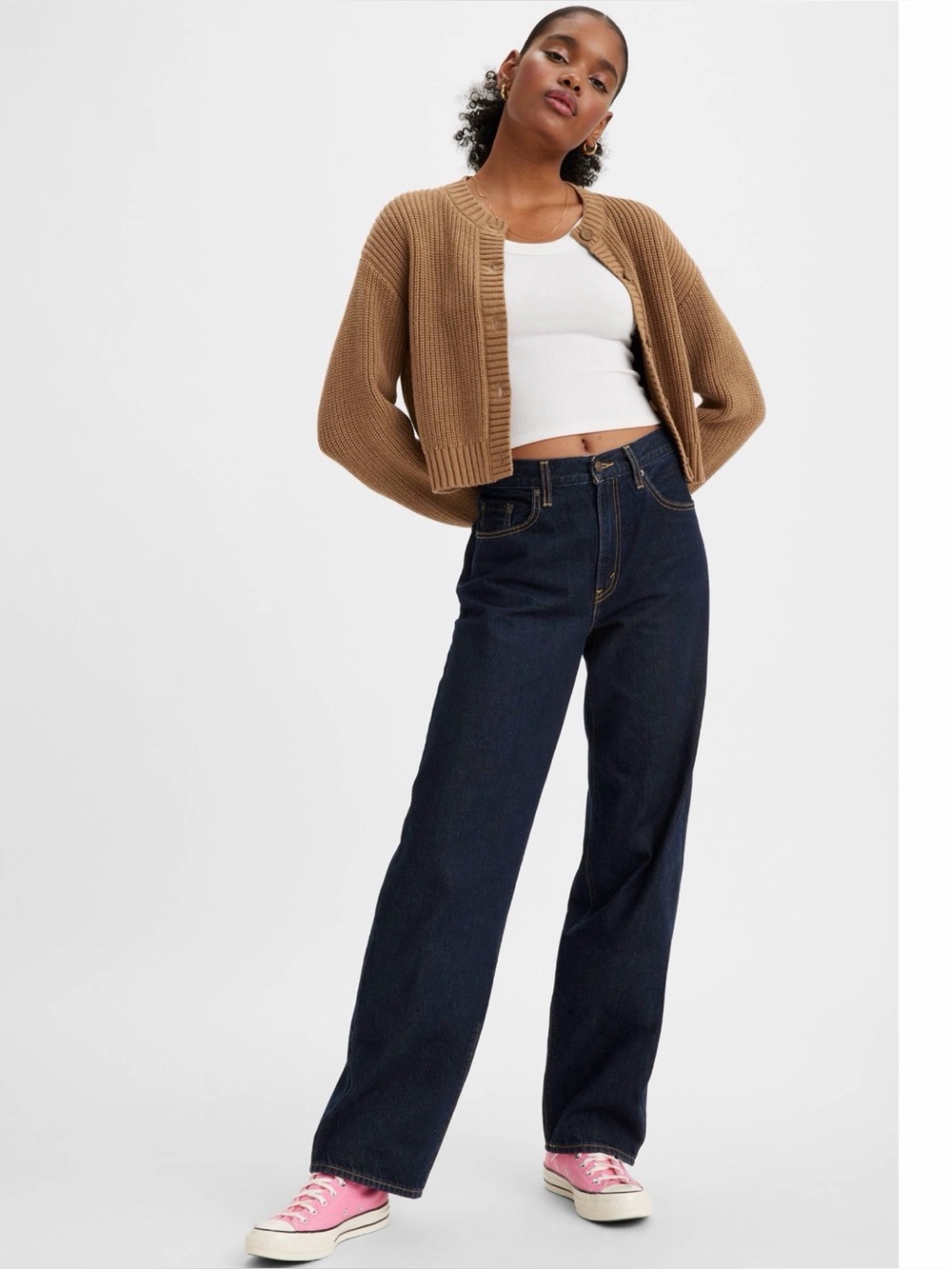Levi’s Premium Dad Jeans Dark Wash NWT Size 26 x 30